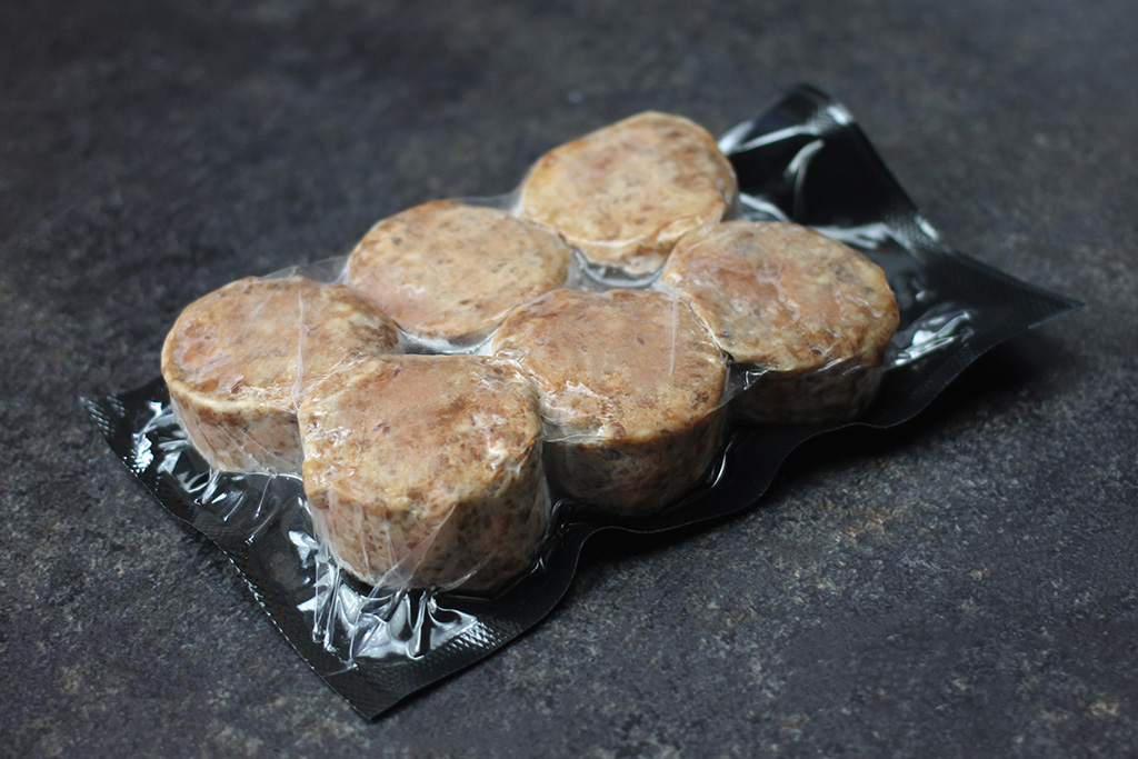 6 Mini-Burger-Patties vom Wagyu-Rind