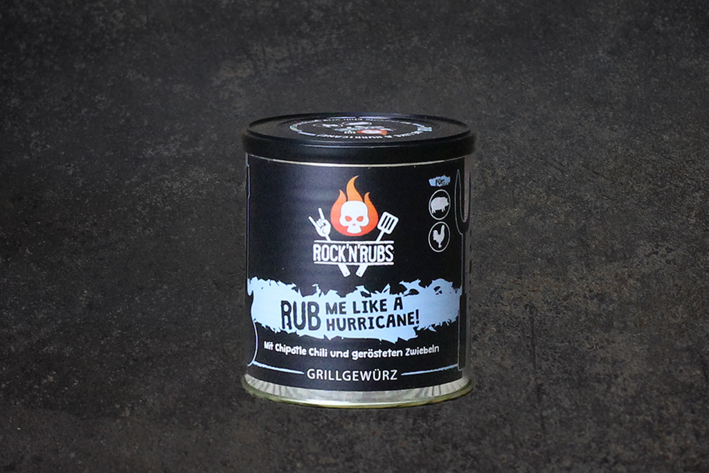 Dose mit Gewürzmischung