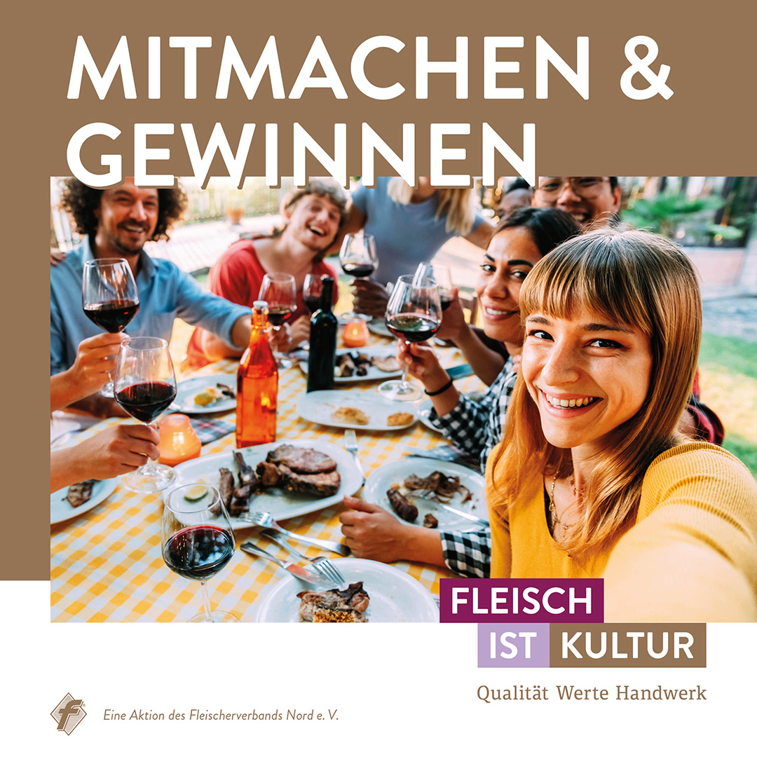Fleischer-Innung wirbt für Gewinnspiel
