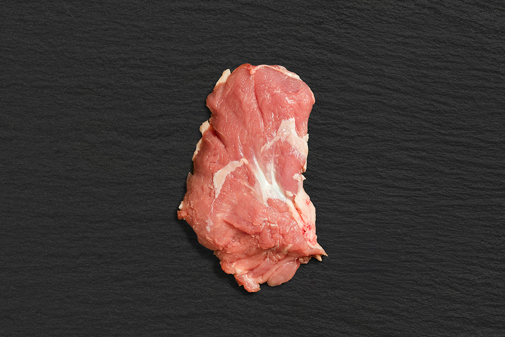 ein Stück Kachelfleisch vom Weidekalb
