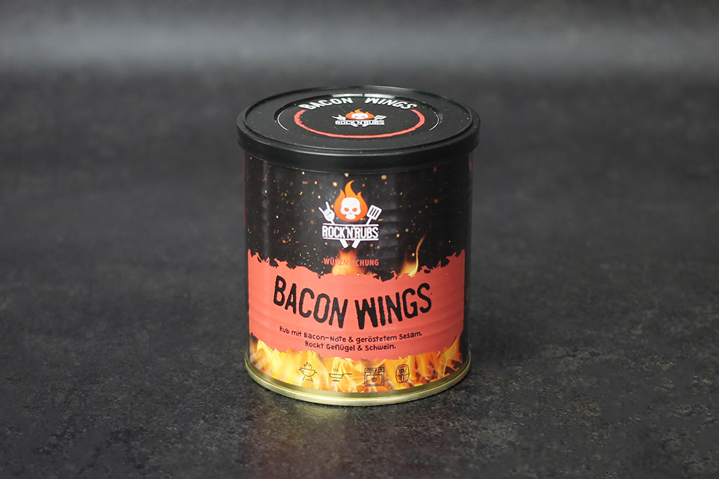 Rock’n’Rubs Bacon Wings