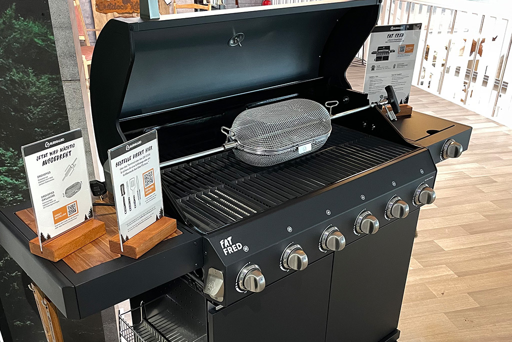 BURNHARD-Grills im Kalieber STÜTZPUNKT in Lastrup