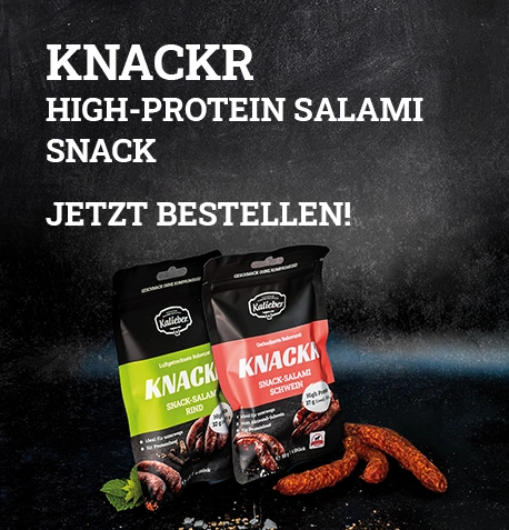 Kalieber KNACKR Snack-Salami Jetzt bestellen