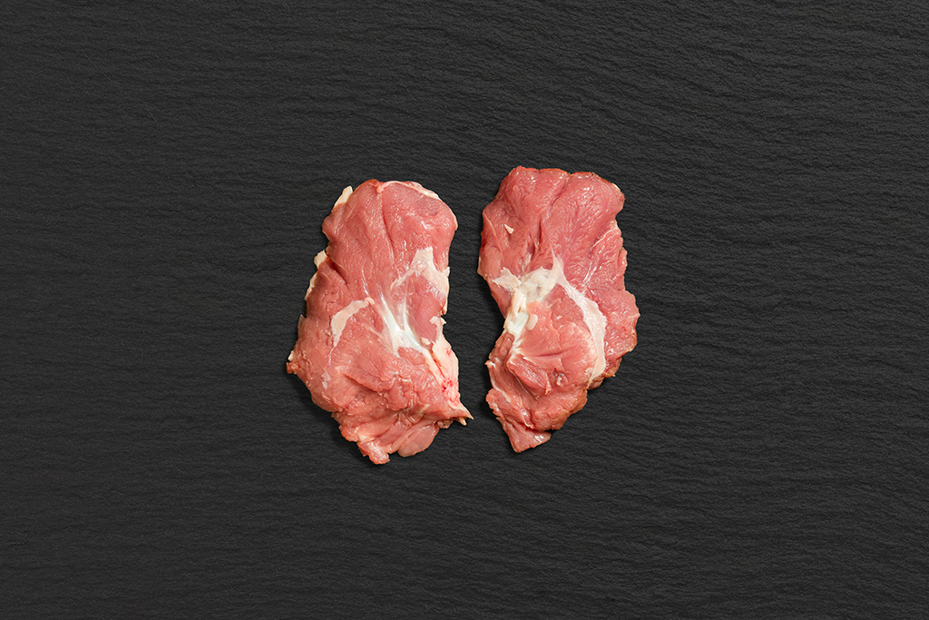Kachelfleisch vom Weidekalb 2 Stücke Kachelfleisch vom Weidekalb