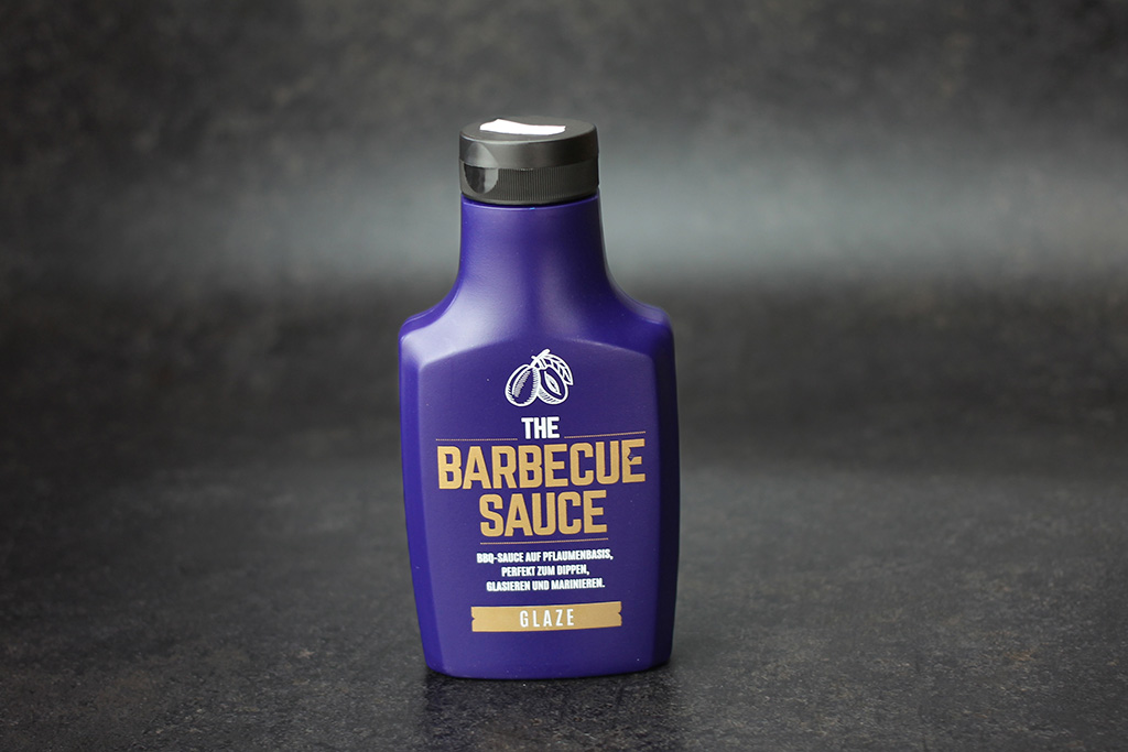 Tube mit BBQ-Sauce 