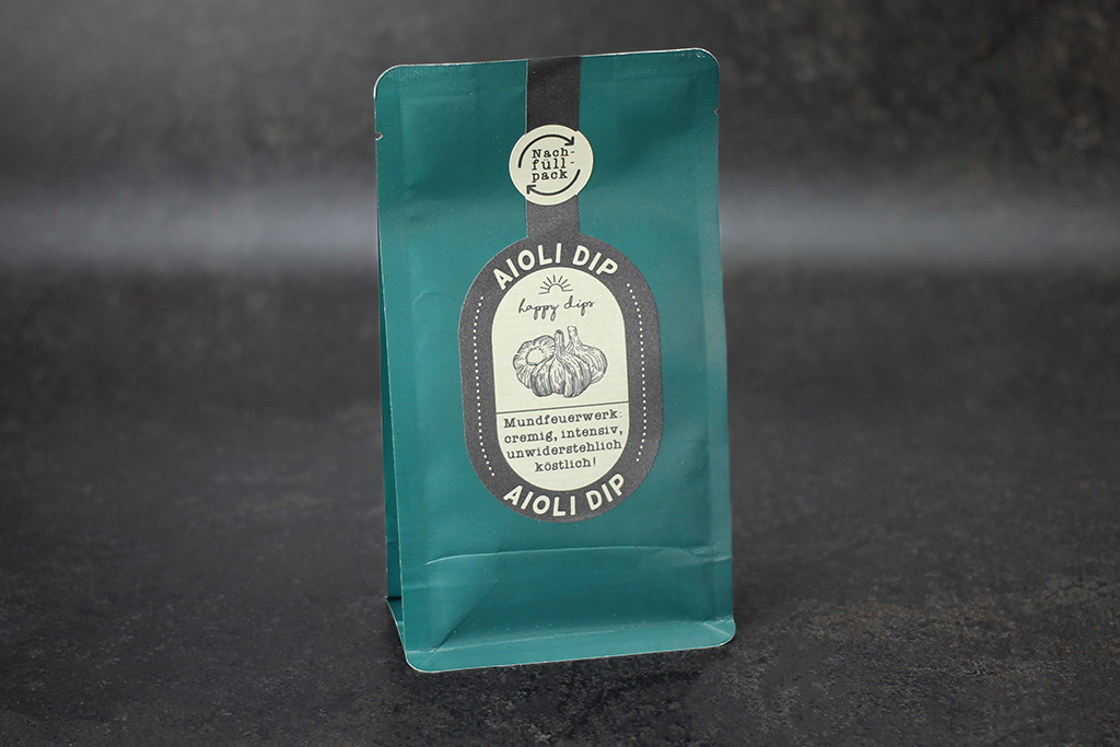 Tüte mit Gewürzmischung