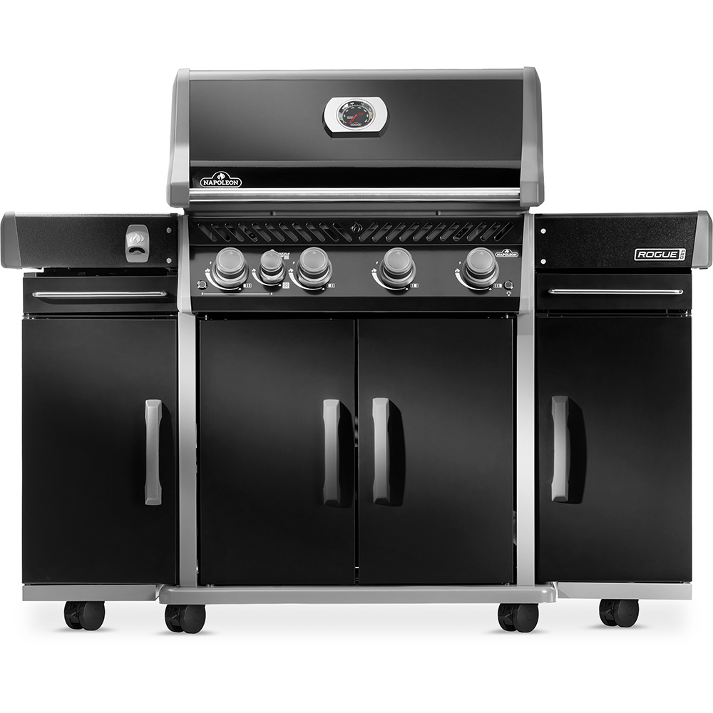 Gasgrill schwarz