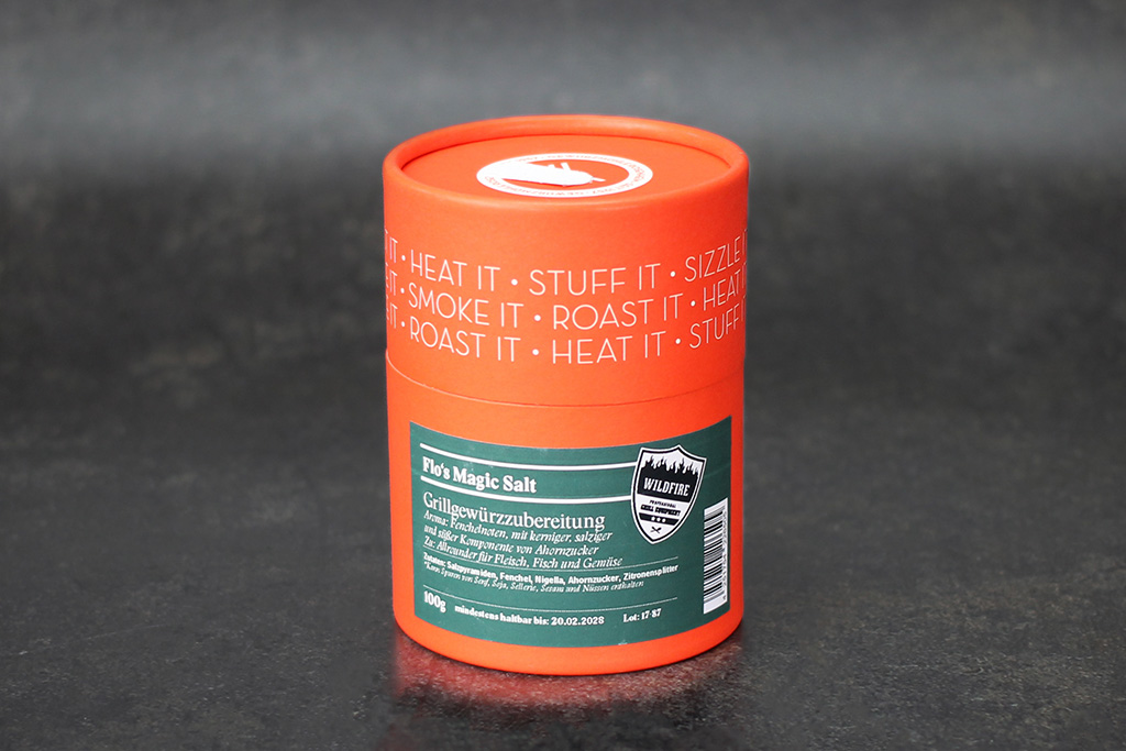 Dose mit Gewürzmischung