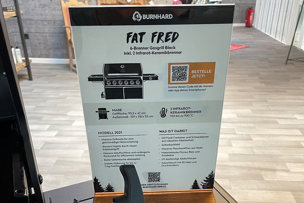 Beschreibung FAT FRED Grill von BURNHARD