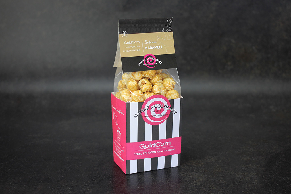 Tüte mit leckerem Popcorn