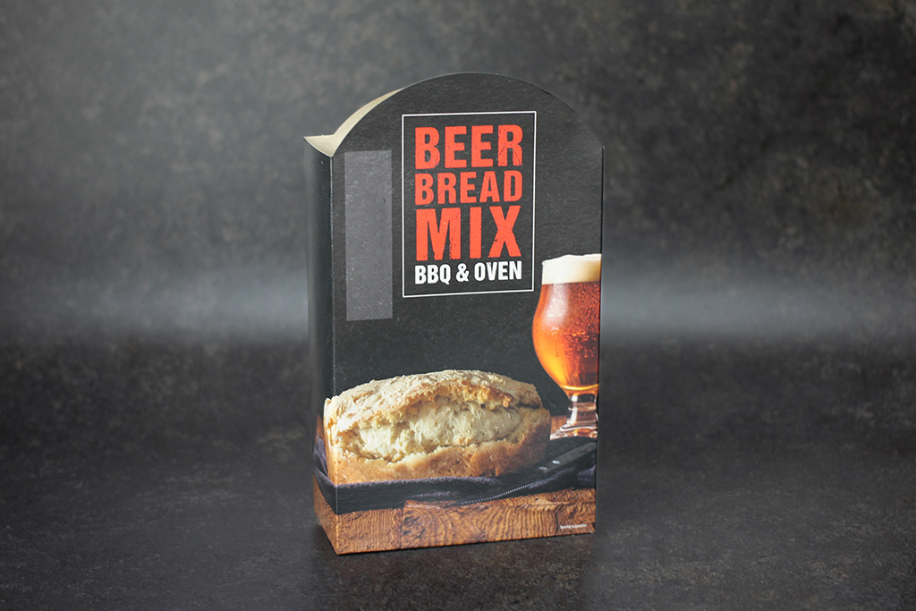 Beer Bread Mix BBQ & Oven Packung mit Brotbackmischung