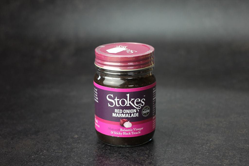 Stokes Red Onion Marmalade Glas mit Red Onion Marmalade