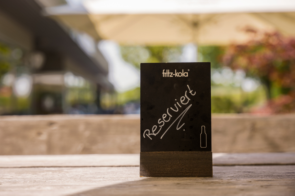 Reserviert-Schild