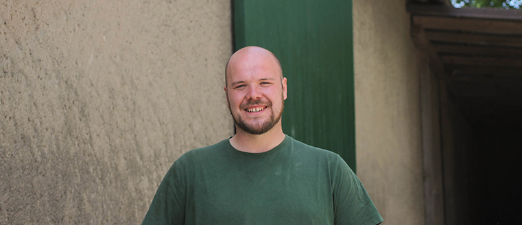 Landwirt Florian Avermann