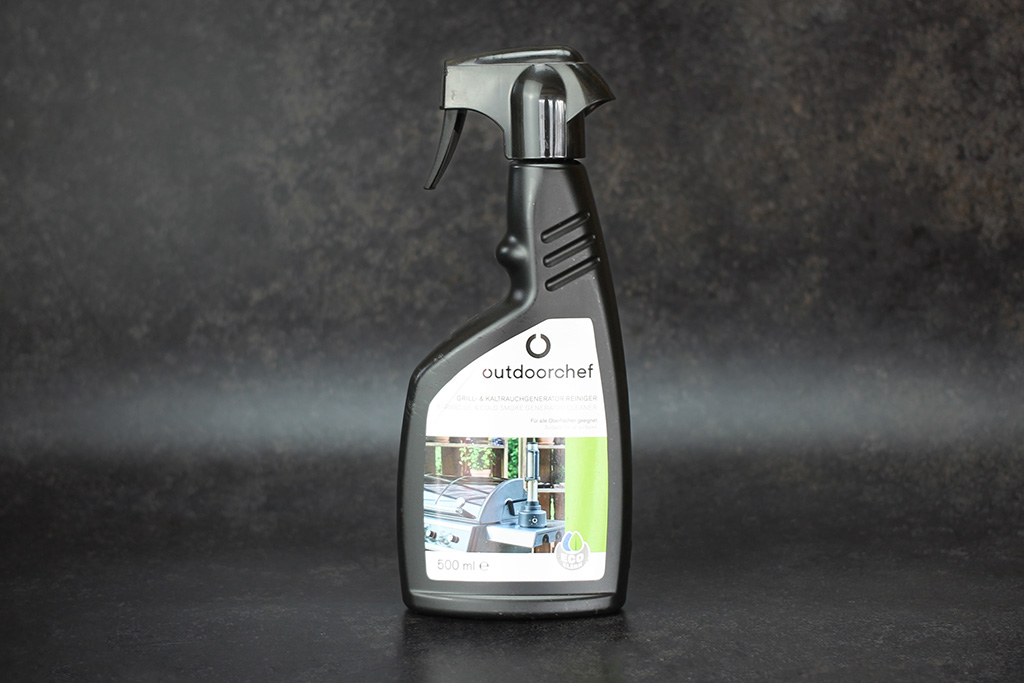 Flasche mit Grill- & Kaltrauchgenerator Reiniger 