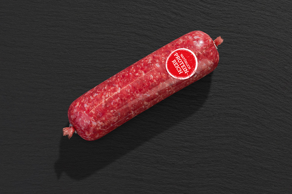 Packung mit Hackfleisch