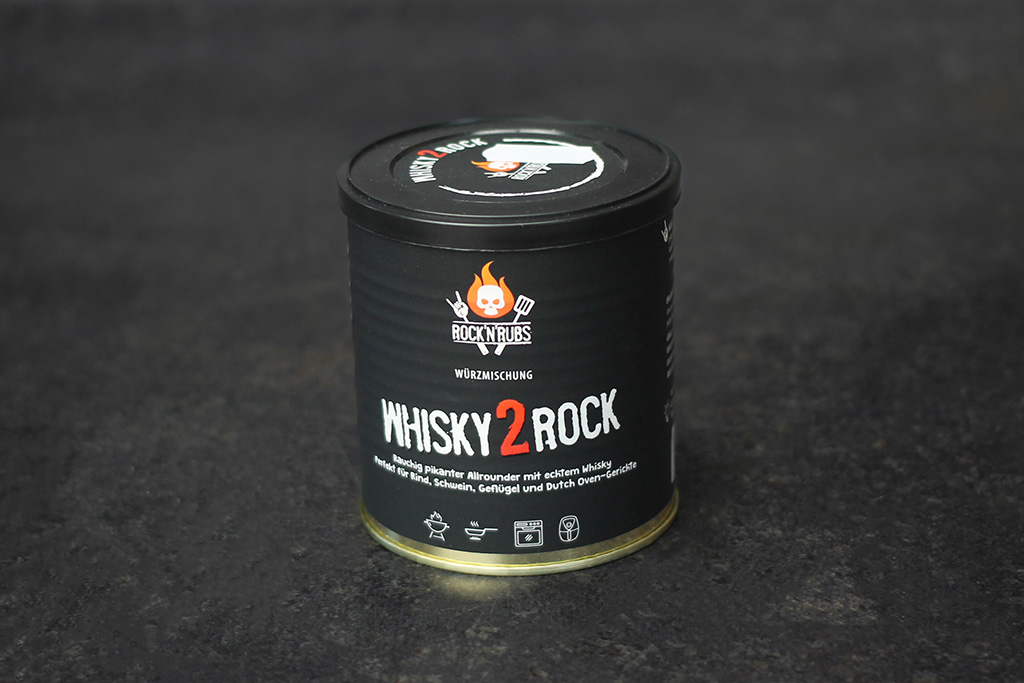 Dose mit Gewürzmischung