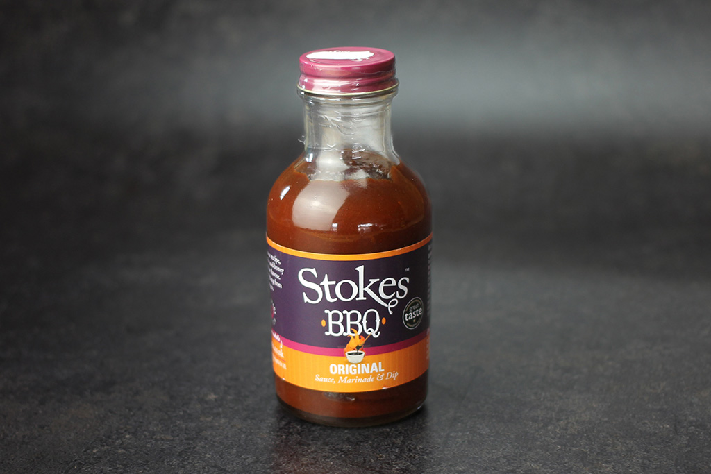 Stokes BBQ Original Sauce Marinade Dip Flasche mit BBQ-Sauce