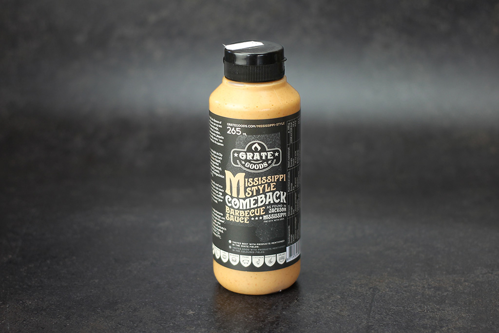 Grate Goods Mississippi Comeback Sauce  Tube mit BBQ-Sauce