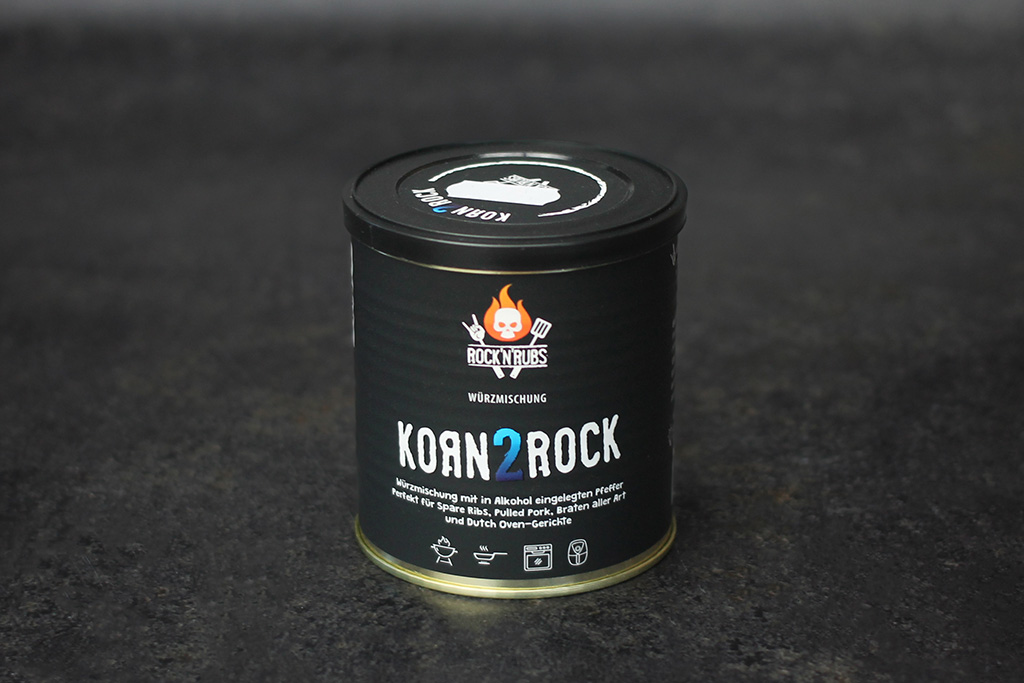 Dose mit Gewürzmischung