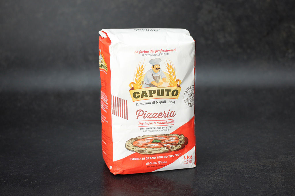 CAPUTO Pizzeria Pizzamehl Weizenmehl Typ 00 Mehltüte 1 kg für Pizzateig