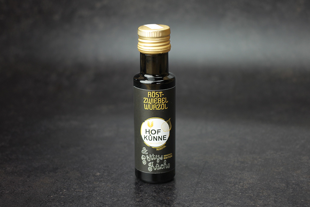 Flasche mit Würzöl