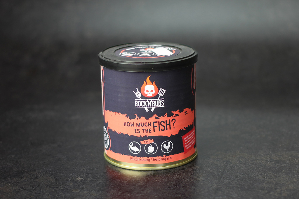 Rock’n‘Rubs How much is the fish!  Dose mit Gewürzmischung