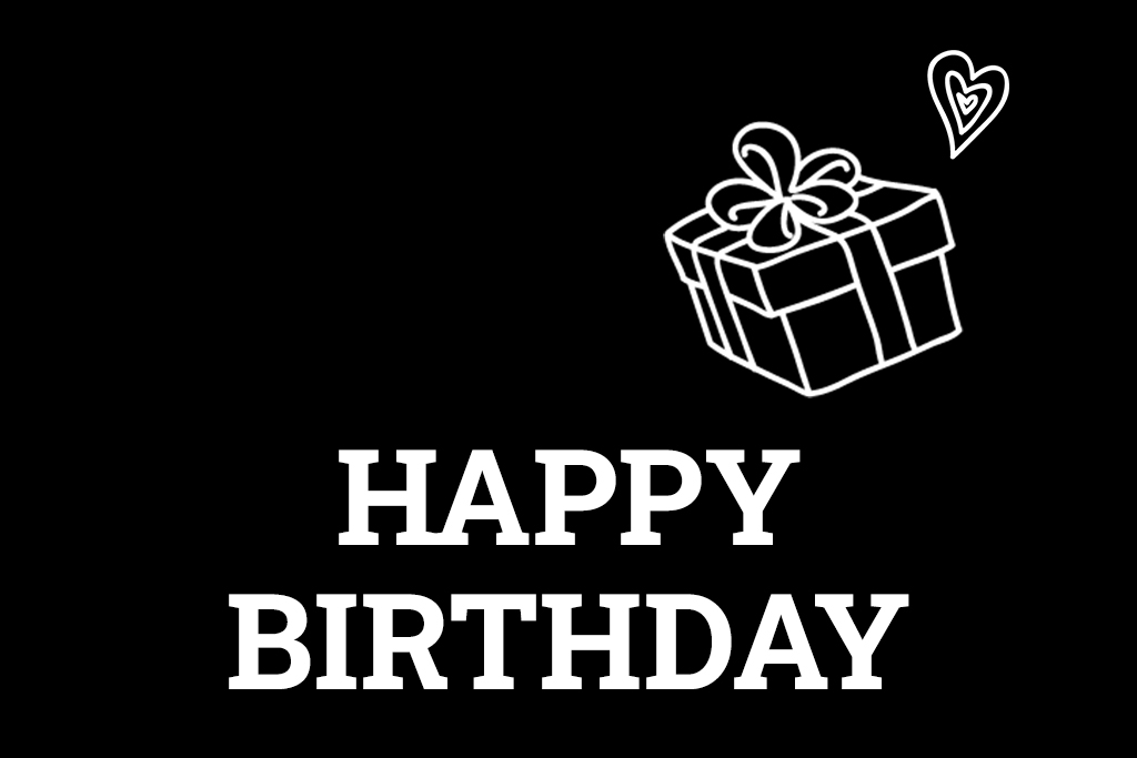 Kalieber Geschenkgutschein zum Geburtstag