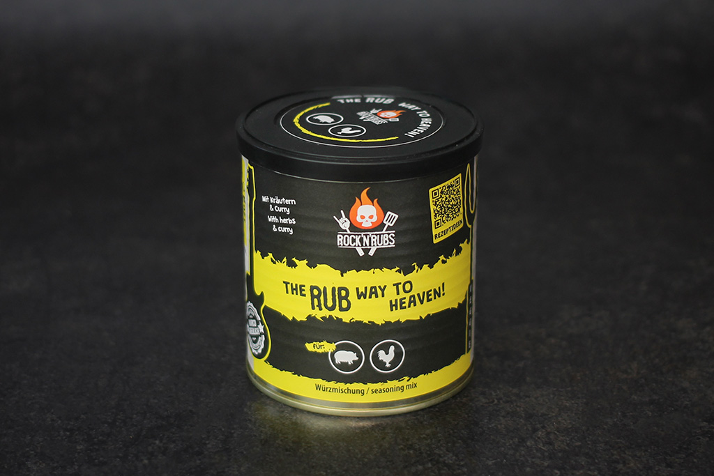 Dose mit Gewürzmischung