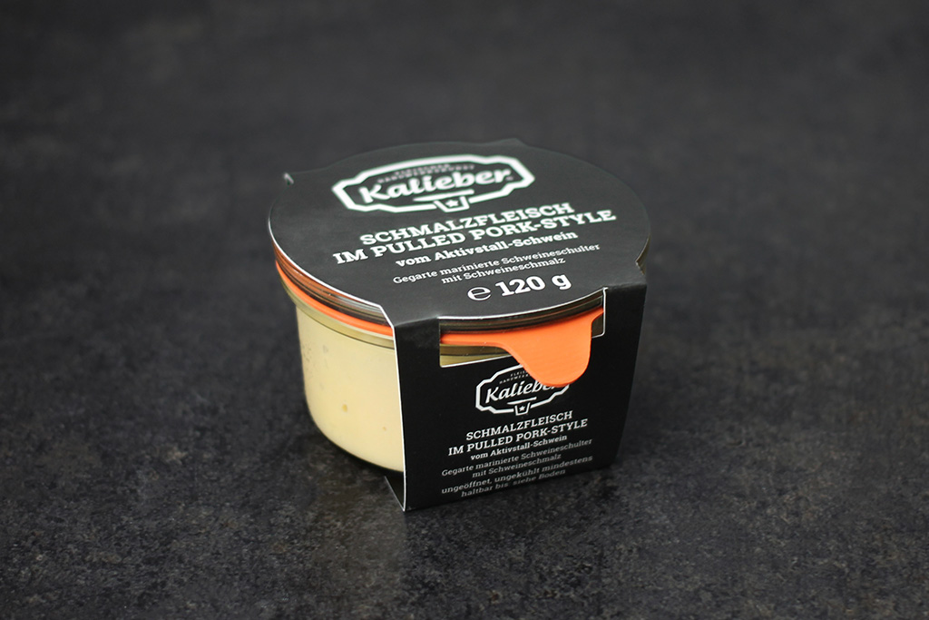 Schmalzfleisch im Pulled Pork-Style