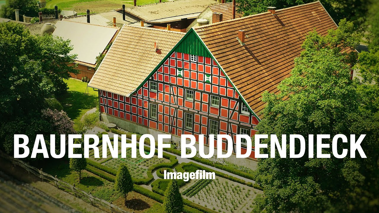 Bauernhof Buddendieck von oben