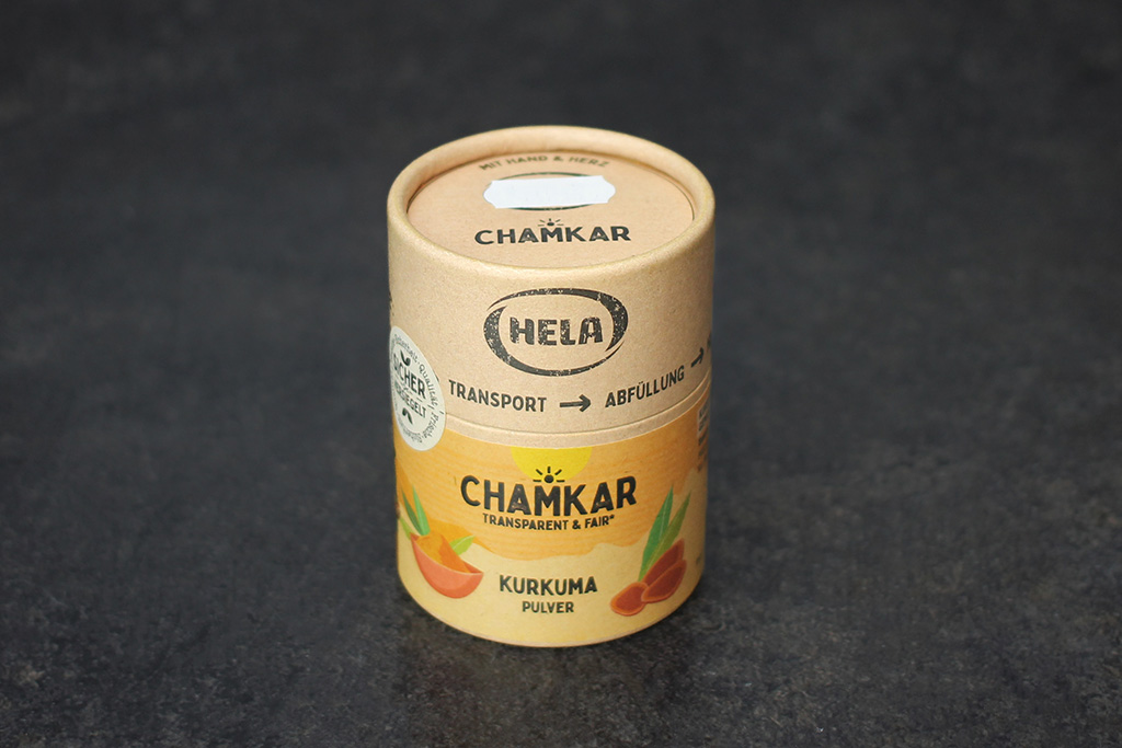 Dose mit Gewürzmischung