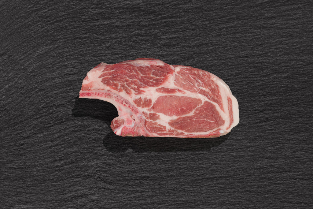 Nackenkoteletts vom Aktivstall-Schwein Nackenkoteletts vom Aktivstall-Schwein