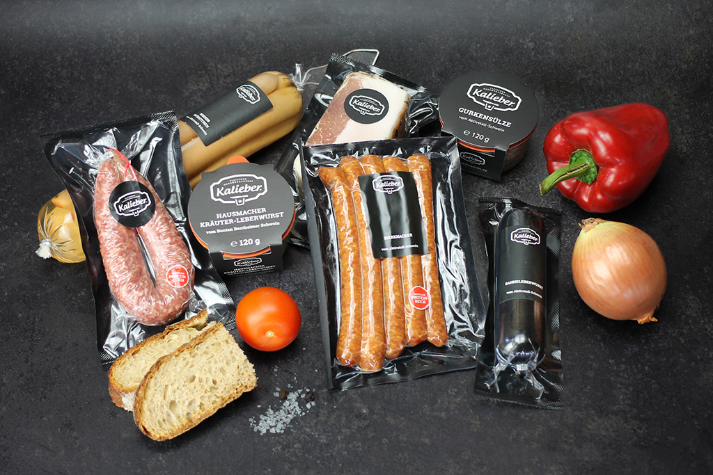 Kalieber Klassiker-Box verschiedene Wurst-Spezialitäten