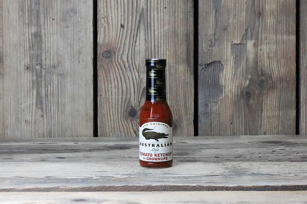 The Original Australian Style Tomato Ketchup for Grownups 