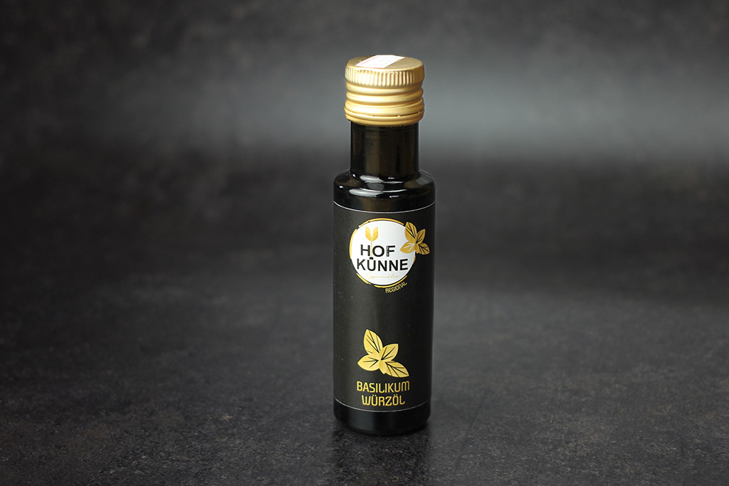 Flasche mit Würzöl