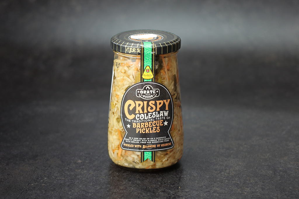 Grate Goods Crispy Coleslaw  Glas mit Coleslaw