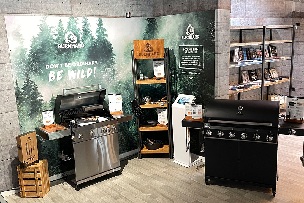 BURNHARD-Grills im Kalieber STÜTZPUNKT in Lastrup