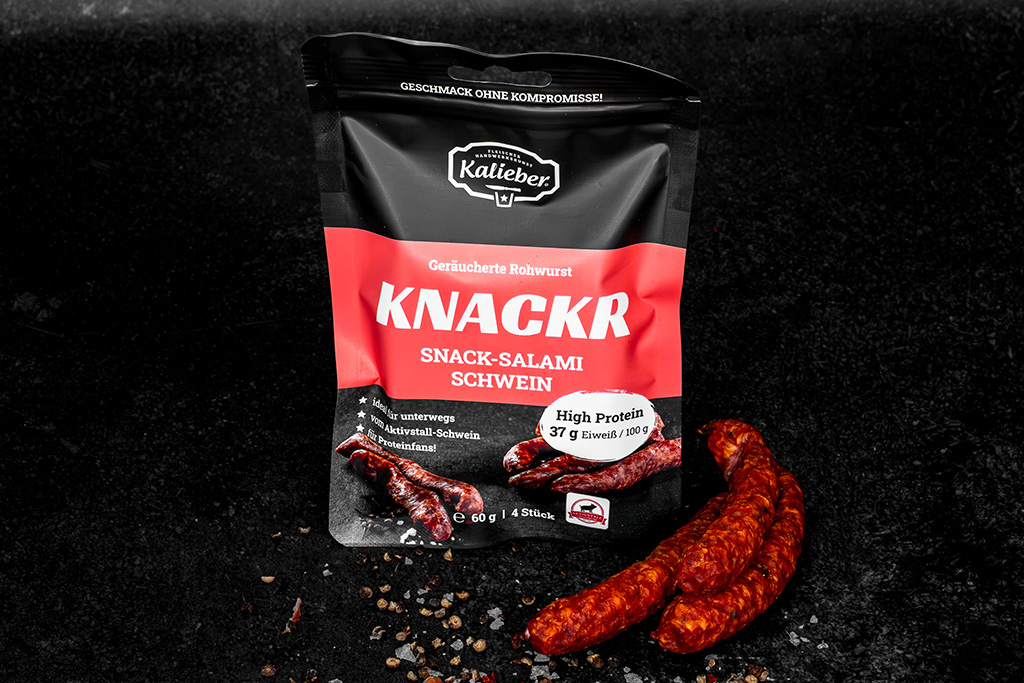 Packung Luftgetrocknete Rohwurst für Sport & Freizeit