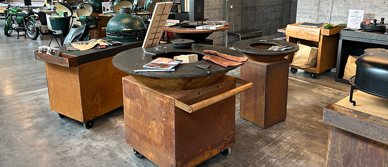 verschiedene OFYR Grills